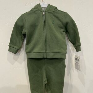 Ralph Lauren Olive Baby Tracksuit